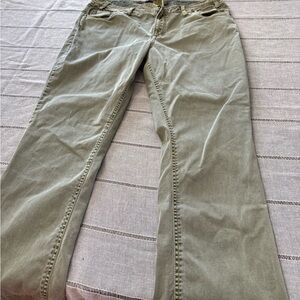 Women's Olive Jeans The Territory Ahead